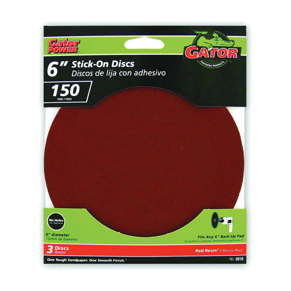 Gator Stick-On Sanding Discs (150 Grit)