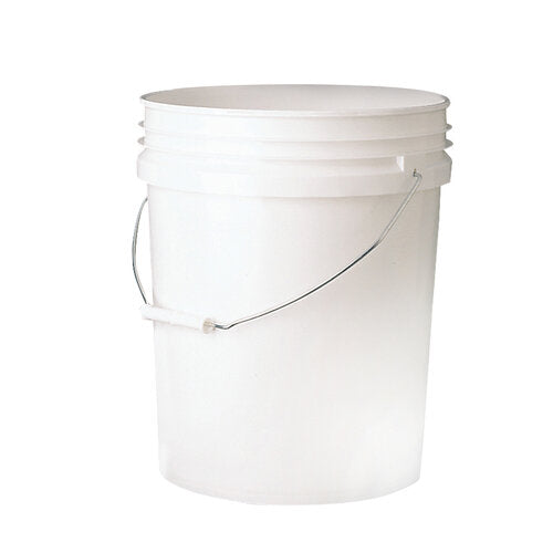 Leaktite 70 Mil. Plastic Paint Pail - White