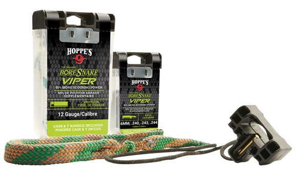 Hoppes 24011VD BoreSnake Viper Den .22 Cal/223 Rem Rifle Bronze Brush