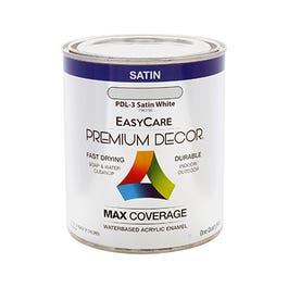 Premium Decor Hot Red Gloss Enamel Paint, 1/2-Pt.