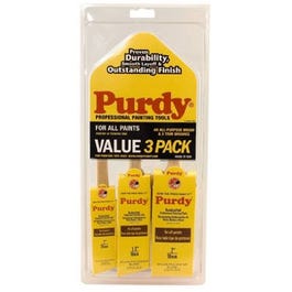 Paint Brush Value Pack, 3-Pc.