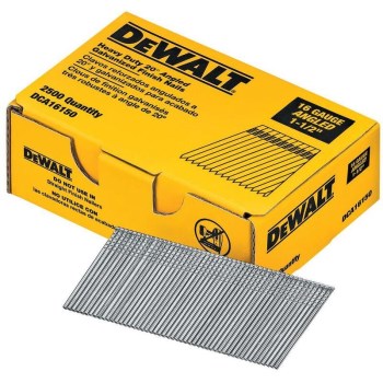 DeWalt DCA16150 Angled Finish Nails, 1-1/2 inch