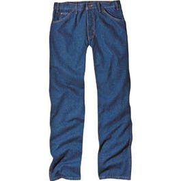 5-Pocket Jeans, Rinsed Denim, Regular Fit, Men's 38 x 32-In.