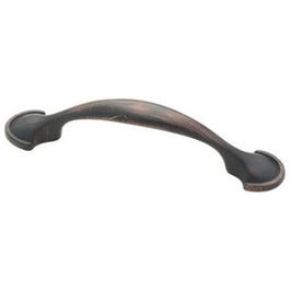 Bronze Half Round Foot Cabinet Pulls, 3-In., 10-Pk.