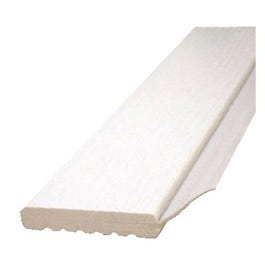 Garage Door Weatherstripping, White PVC, 16-Ft.