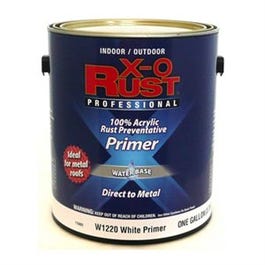 Anti-Rust Primer, Interior/Exterior, White Metal, 1-Gallon