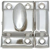 Cabinet Turn, Nickel, 1-1/4 x 1-3/4-In.