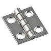 Narrow Hinge, Nickel, 3/4 x 5/8-In.