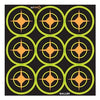 EZ See Aiming Dots, Adhesive, Black, 2-In., 12-Sheets