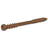 Deck Plus Deck Screws, Brown Ceramic, 3-In. x 10, 1-Lb.