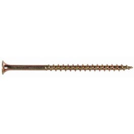 All-Purpose Screws, Phillips, Gold, 1.25-In. x 6, 1-Lb.