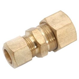 Compression Fitting, Union, 3/8 Compression x 1/4-In. Compression