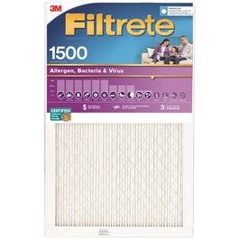 Pleated Furnace Filter, Ultra Allergen Reduction, 3-Month, Purple, 18x25x1-In.