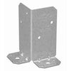 Retrofit Post Base, Z-Max Galvanized Steel