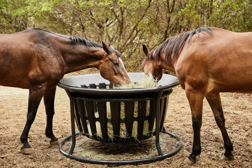 Tarter Equine Hay Basket (Grey, H 34 X D 64)