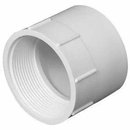 Charlotte Pipe 4 In. Hub x 4 In. Fpt Schedule 40 Dwv Pvc Adapter (4 x 4)