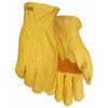 Fencing Work Gloves, Premium Gold Cowhide Leather, Men's XL