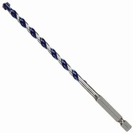 BluGranite Turbo Hammer Drill Bit, Carbide, 1/4 x 4 x 6-In.