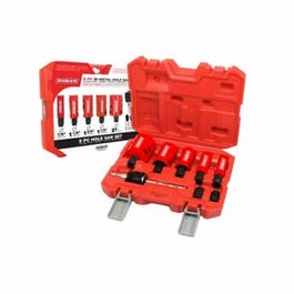 Hole Saw Kit, Bi-Metal, 9-Pc.