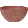 Napa Water-Minder Planter, Plastic, Bowl, Rust, Indoor/Outdoor, 10-In.