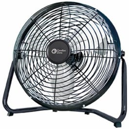 High Velocity Fan, Heavy-Duty, Black Metal, 14-In.