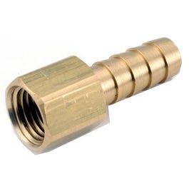 Hose Barb, Lead-Free Brass, 1/2 ID Insert x 1/2-In. FIP