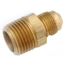 Brass Flare Connector, Lead-Free, 5/8 x 1/2-In. MIP