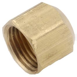 Brass Flare Cap, Lead-Free, 3/8-In.