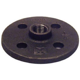 Pipe Fitting, Black Floor Flange, 3/8-In.