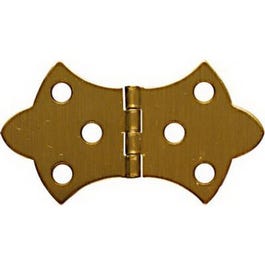 2-Pk., 1-11/16 x 3-1/16-In. Antique Brass Decorative Hinges