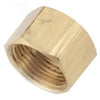 Compression Fitting, Cap, Lead-Free, 1/4-In.