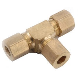 Compression Fitting, Tee, 3/8-In.