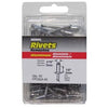 50-Pack Short Aluminum Rivets