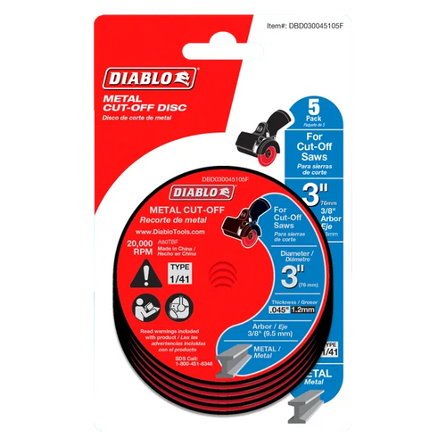 Diablo Tools Metal Cut-Off Discs