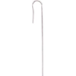 Drip Watering Wire Hook Stake, Galvanized, 8-In., 15-Pk.