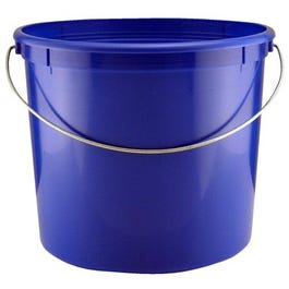 Plastic Pail, Blue, 5-Qts.