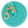 Weaver Poly Lead Rope with a Solid Brass 225 Snap