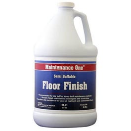 Floor Finish, Semi-Buffable, Gallon