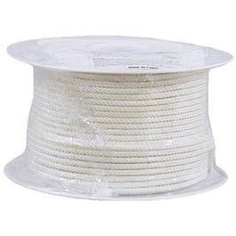 Nylon Starter Cord, Nilo Bonded, White, 9/64-In. x 200-Ft.