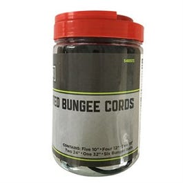 Assorted Bungee Cords, 20-Pack