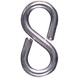 Closed S Hook, Steel, 1-1/8-In., #812, 6-Pk.