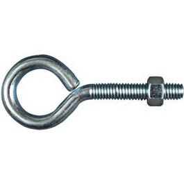 Eye Bolt, Zinc, 3/8 x 4-In.