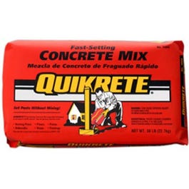 Fast-Setting Concrete Mix, 50-Lb.