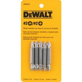 #2 Double-Ended Screwdriver Bit, 5-Pk.