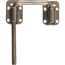 Nickel Sliding Door Latch, 2.5-In.