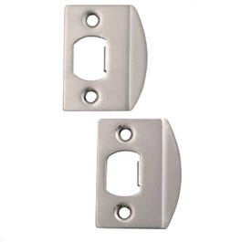 Full Lip Strike, Satin Nickel, 2-Pk.