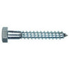 Hex Head Lag Bolt, Zinc, 5/16 x 1.5-In., 100-Ct.