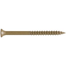 Deck Screws With Bit, Gold, 2-In., 75-Pk.