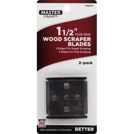 1-1/2-In. 4-Edge Scraper  Blades, 2-Pk.