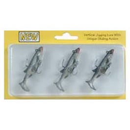 Minnow Lure with Treble Hook, 3-Pk.